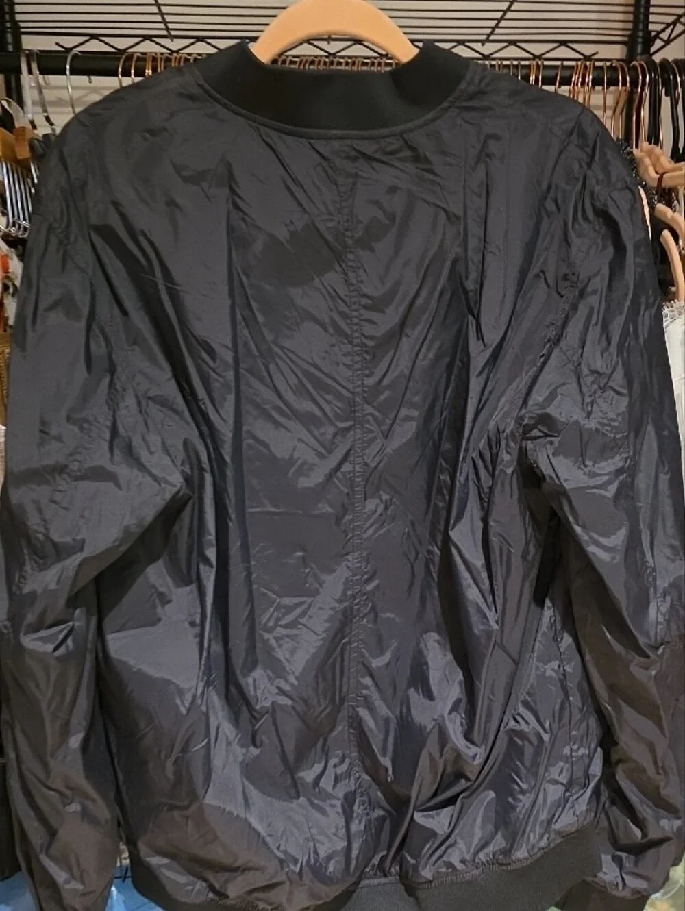 H&M Black Bomber Jacket